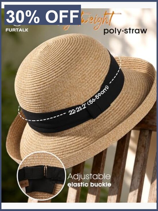 UPF 50+ Packable Bucket Hat for Travel & Daily, Adjustable main image 6